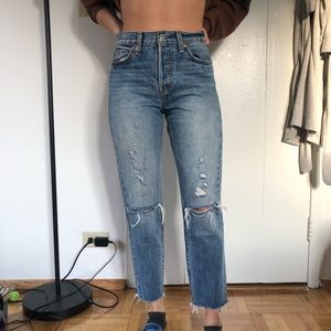 Levi Wedgie Jeans